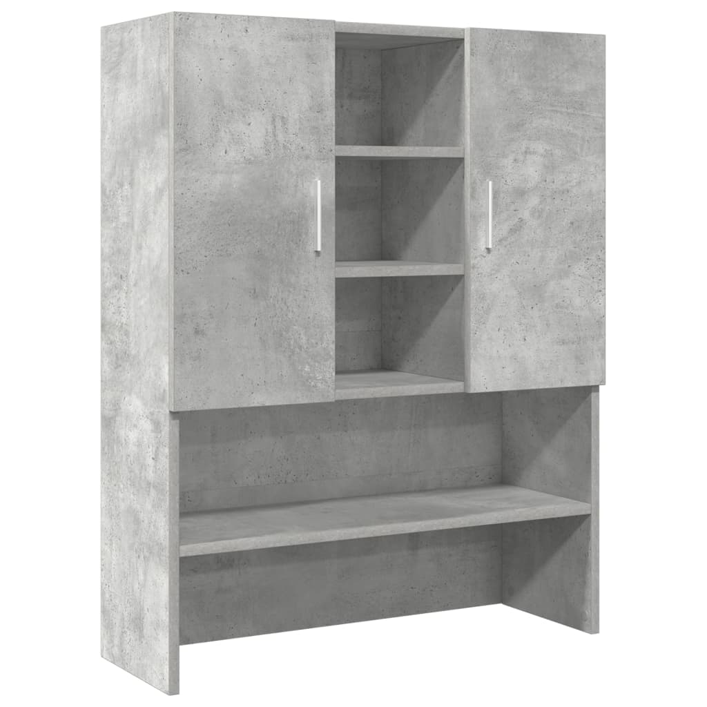 Washing Machine Cabinet Concrete Grey 70,5x25,5x90 cm
