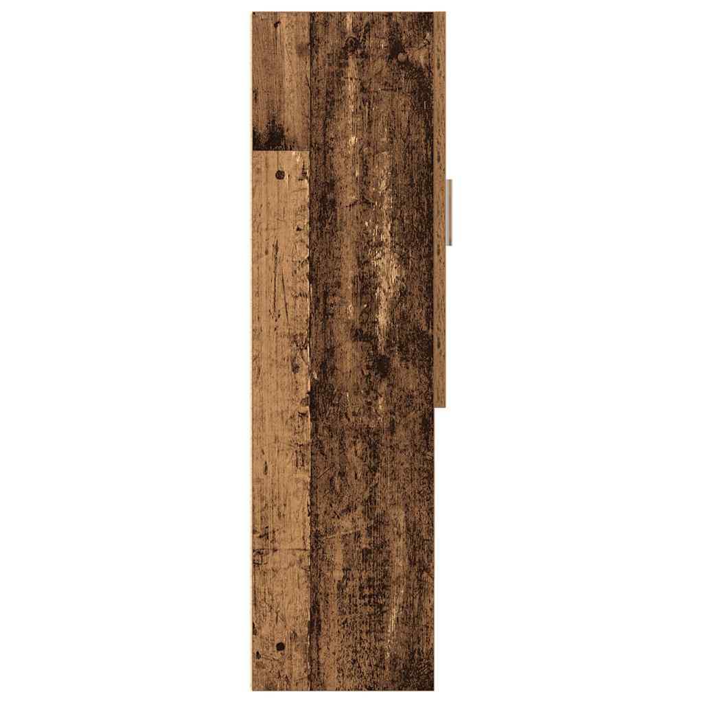 Washing Machine Cabinet Old Wood 70,5x25,5x90 cm