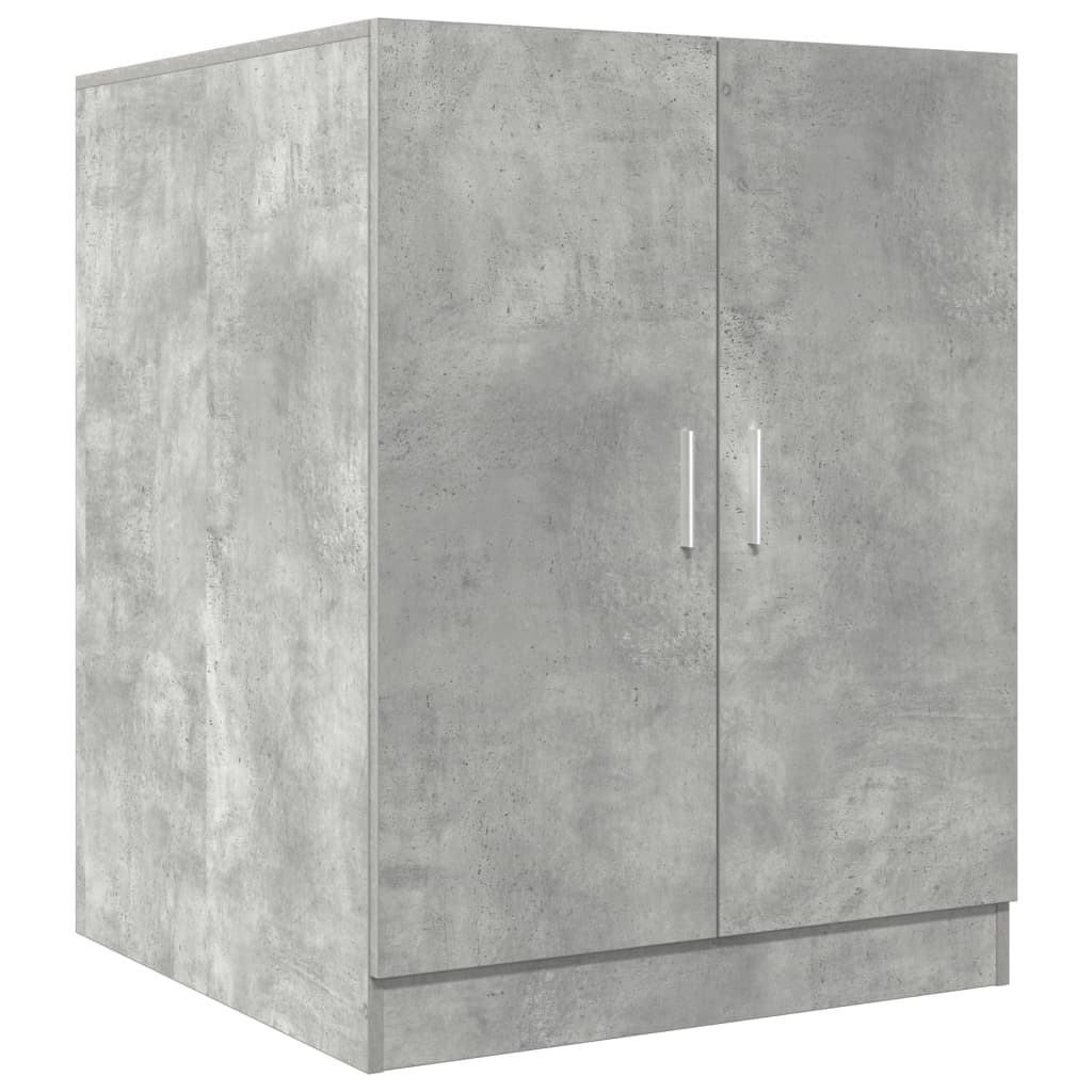 vidaXL Washing Machine Cabinet Concrete Grey 70.5x71.5x91.5 cm