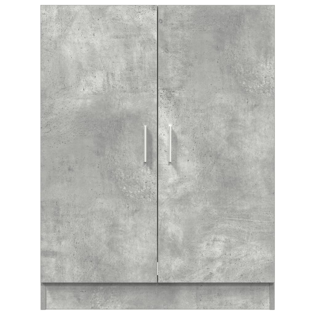 vidaXL Washing Machine Cabinet Concrete Grey 70.5x71.5x91.5 cm