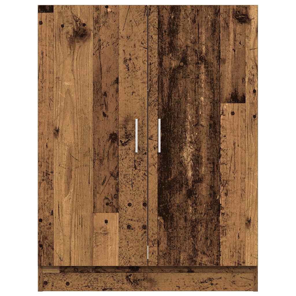 Washing Machine Cabinet Old Wood 70,5x71,5x91,5 cm