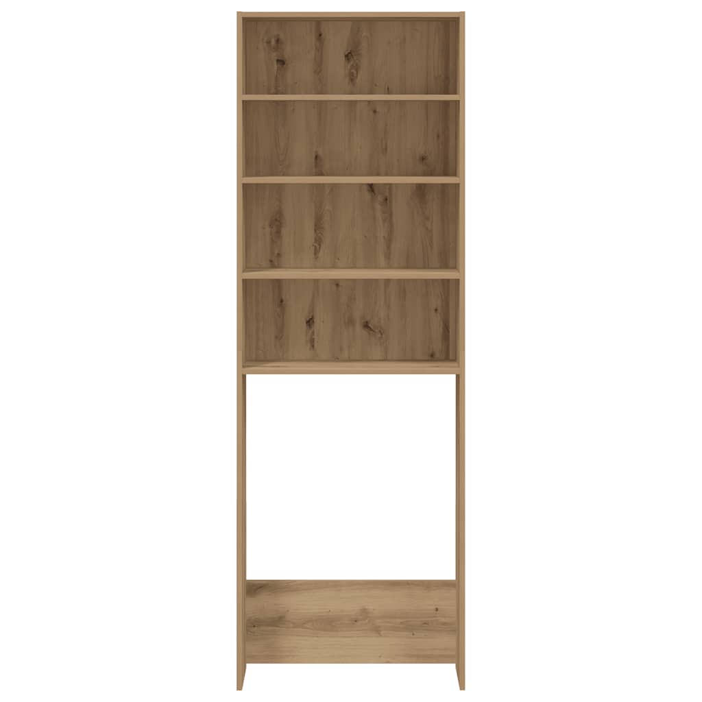 Washing Machine Cabinet Artisan Oak 64x24x190 cm