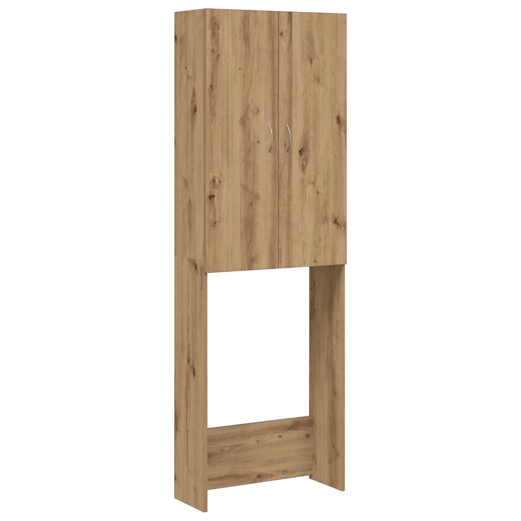 Washing Machine Cabinet Artisan Oak 64x25,5x190 cm