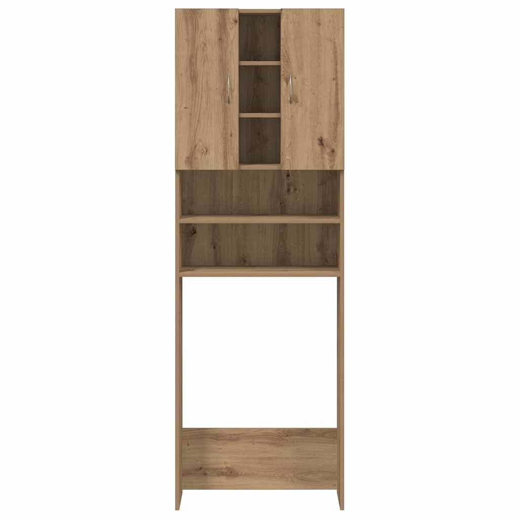 Washing Machine Cabinet Artisan Oak 64x25,5x190 cm