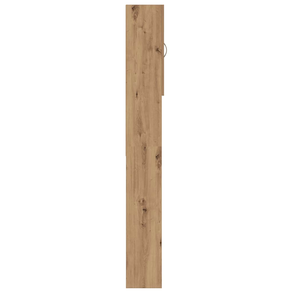 Washing Machine Cabinet Artisan Oak 64x25,5x190 cm