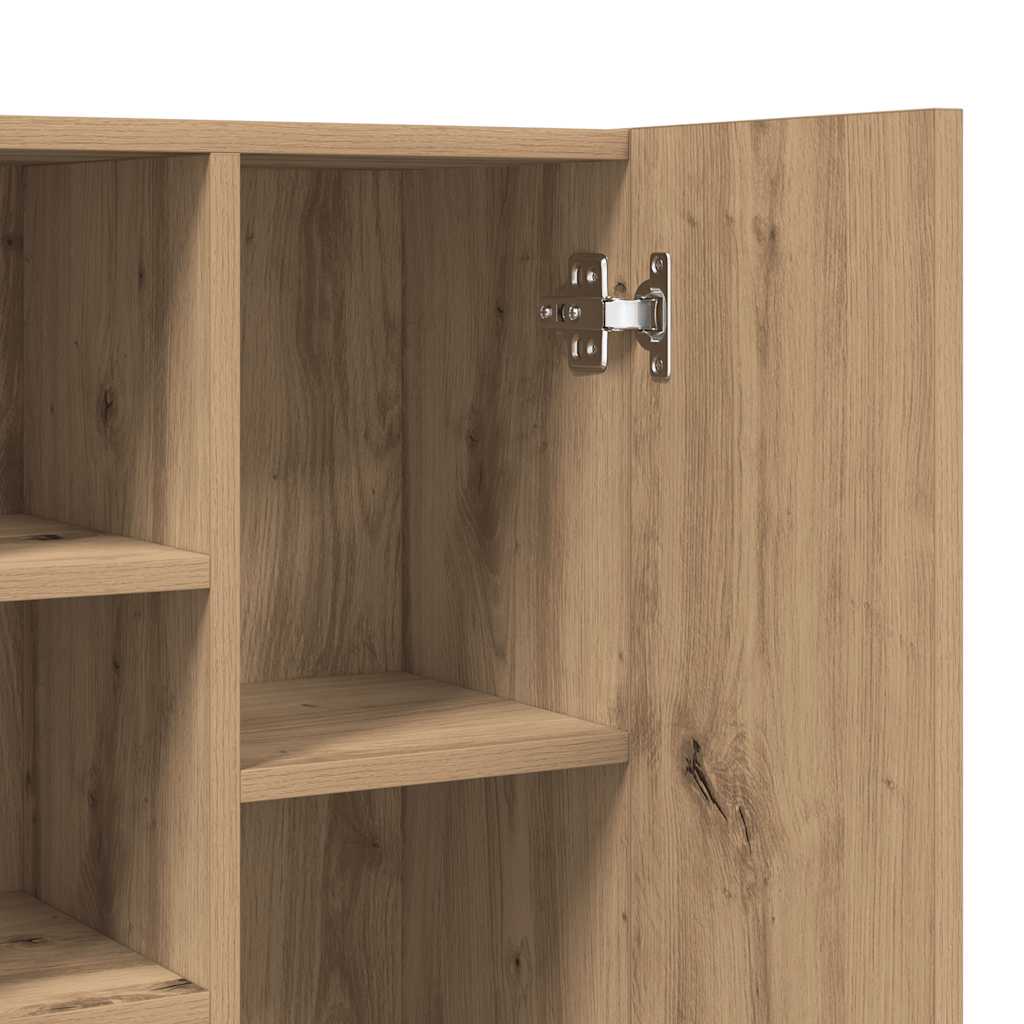 Washing Machine Cabinet Artisan Oak 64x25,5x190 cm