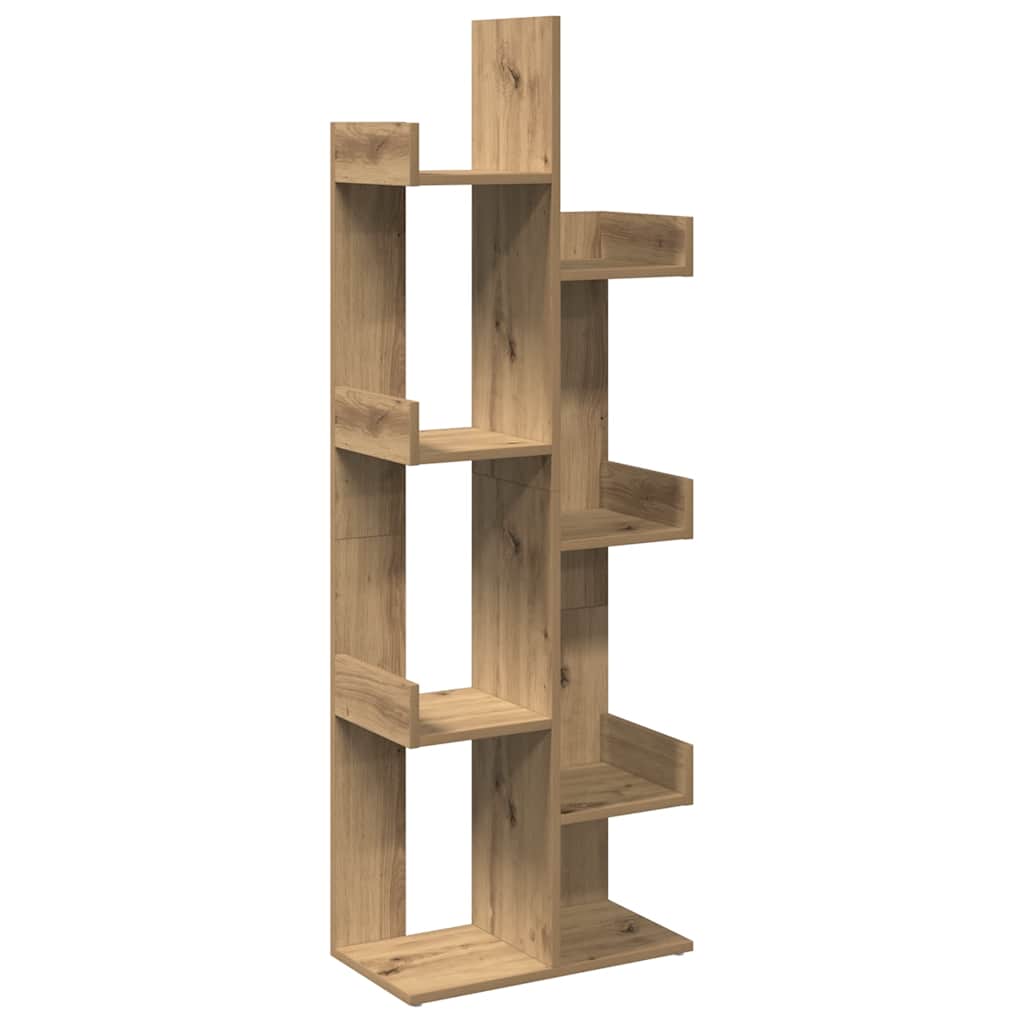 Book Cabinet Artisan Oak 48x25,5x140 cm Engineered Wood