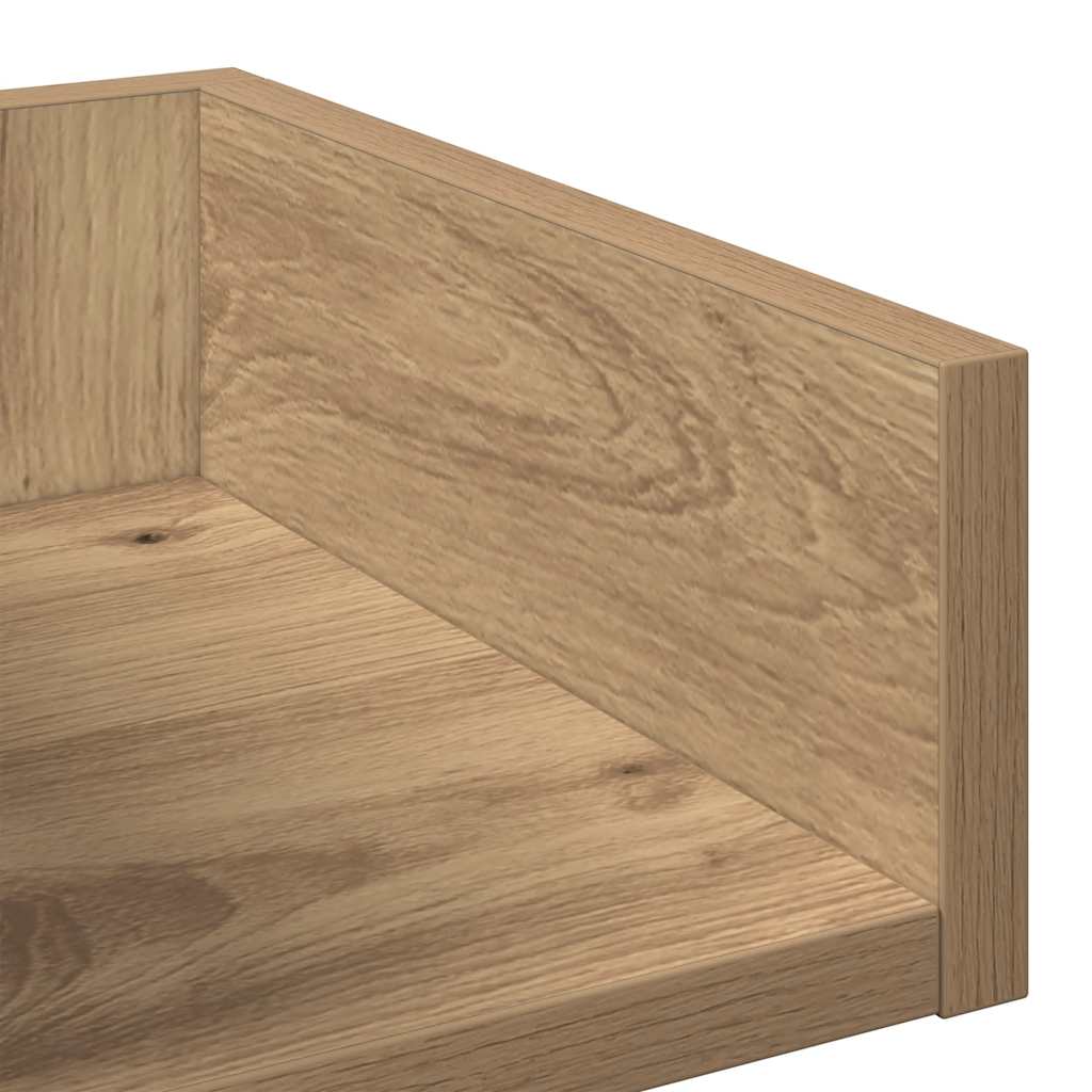 Book Cabinet Artisan Oak 48x25,5x140 cm Engineered Wood