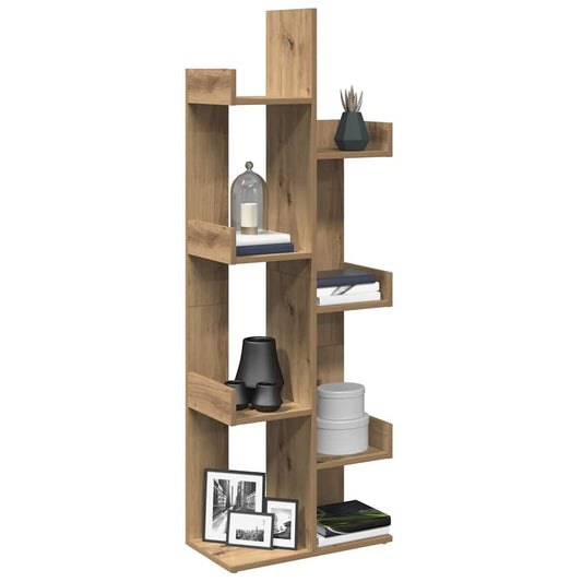 Book Cabinet Artisan Oak 48x25,5x140 cm Engineered Wood