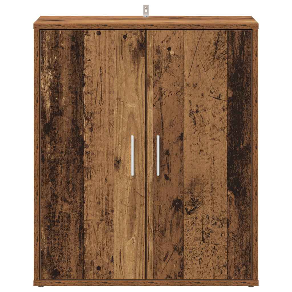 Shoe Cabinet Old Wood 60x35x70 cm Engineered Wood