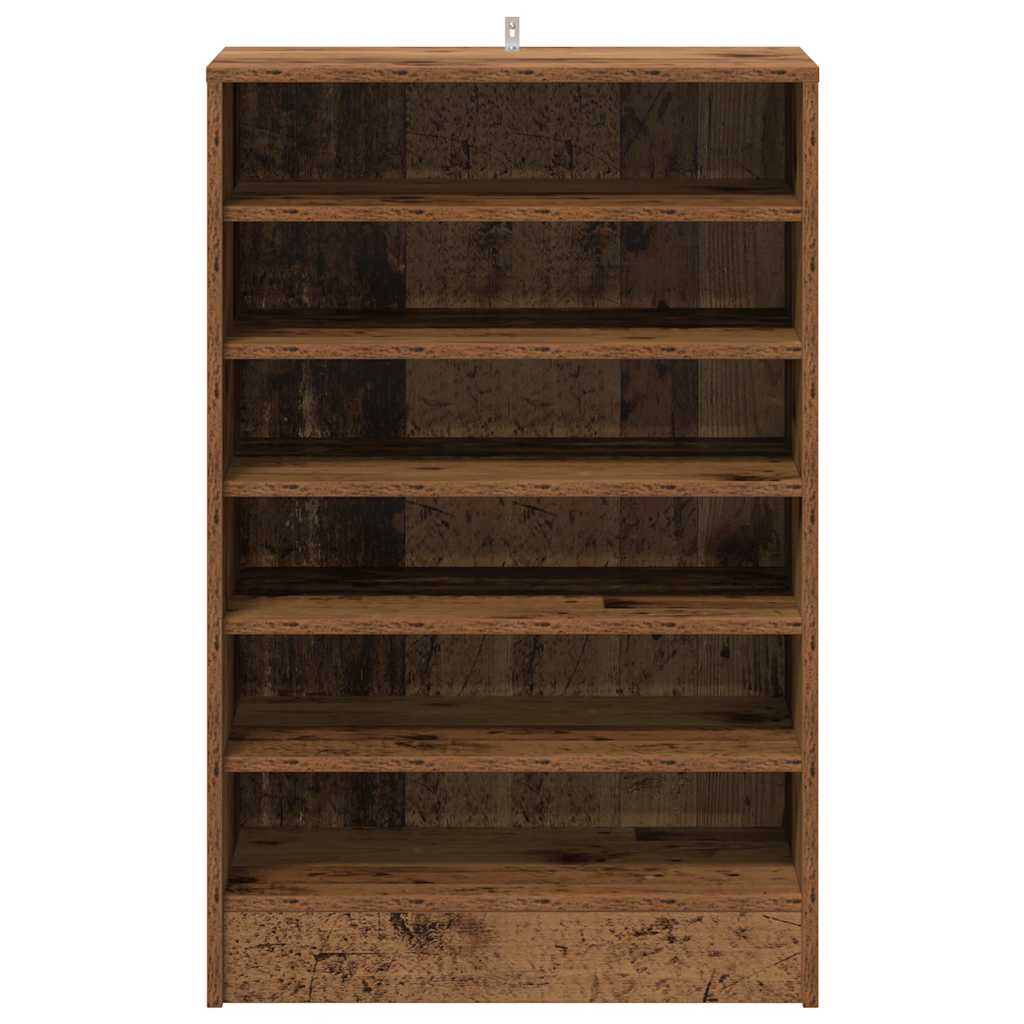 Shoe Cabinet Old Wood 60x35x92 cm Engineered Wood