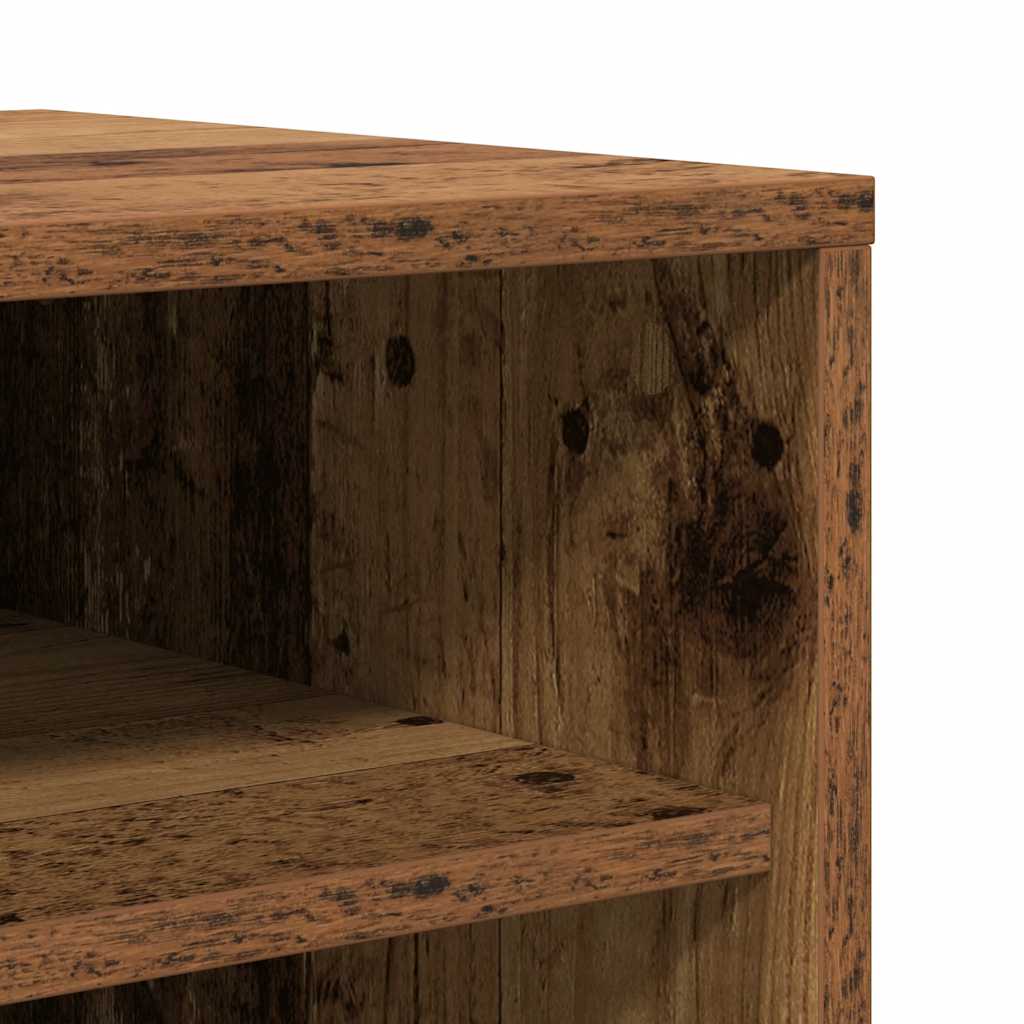 Shoe Cabinet Old Wood 60x35x92 cm Engineered Wood