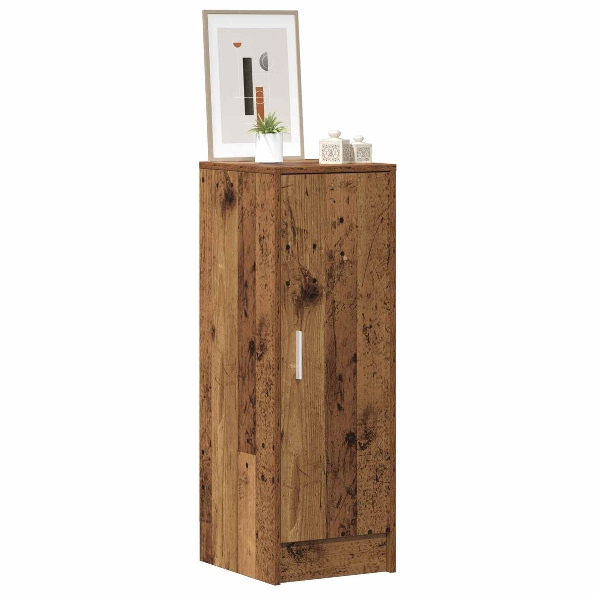 Shoe Cabinet Old Wood 32x35x92 cm Engineered Wood