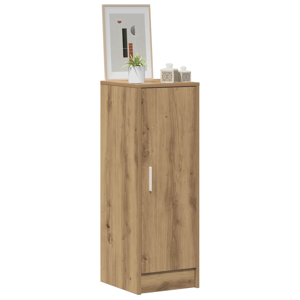 Shoe Cabinet Artisan Oak 32x35x92 cm Engineered Wood