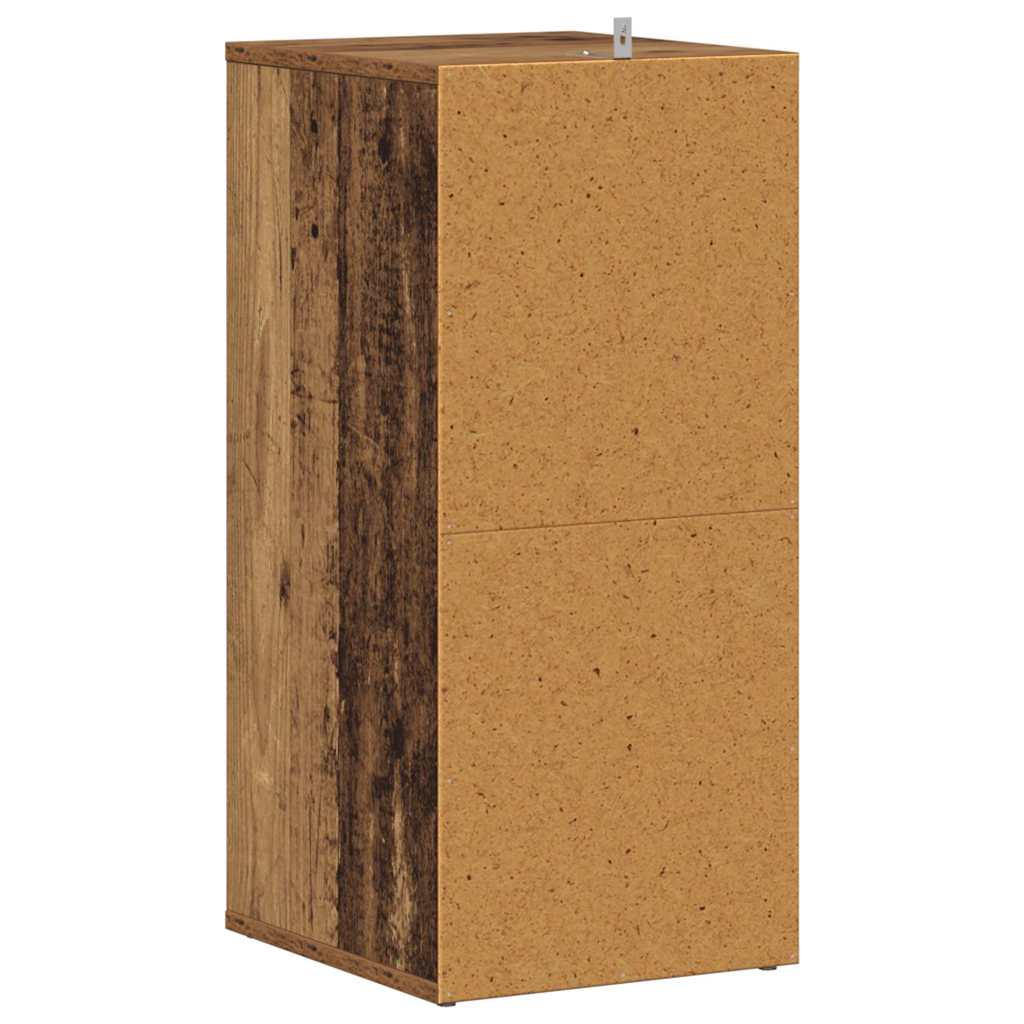Shoe Cabinets 2 pcs Old Wood 32x35x70 cm Engineered Wood