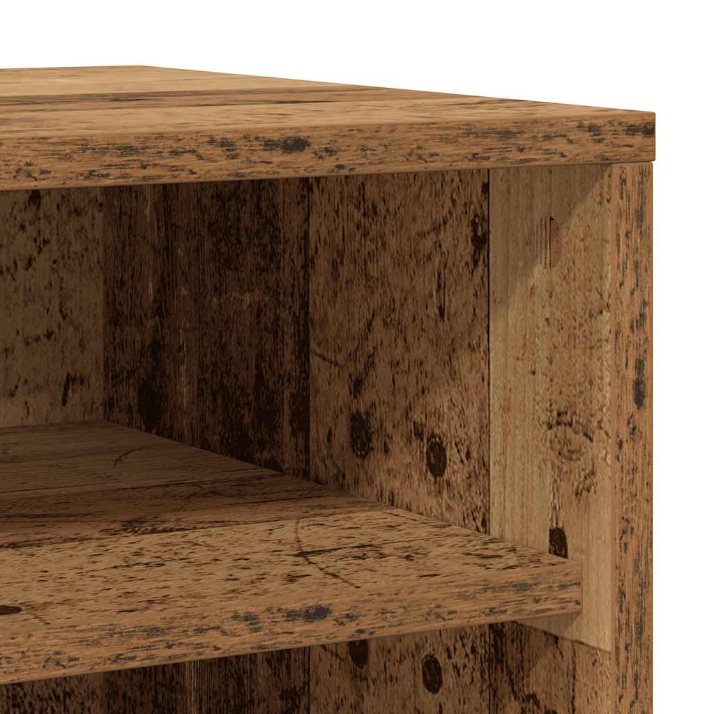 Shoe Cabinets 2 pcs Old Wood 32x35x70 cm Engineered Wood