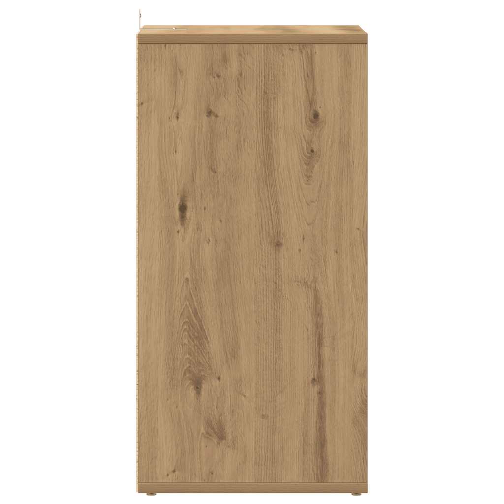 Shoe Cabinets 2 pcs Artisan Oak 32x35x70 cm Engineered Wood