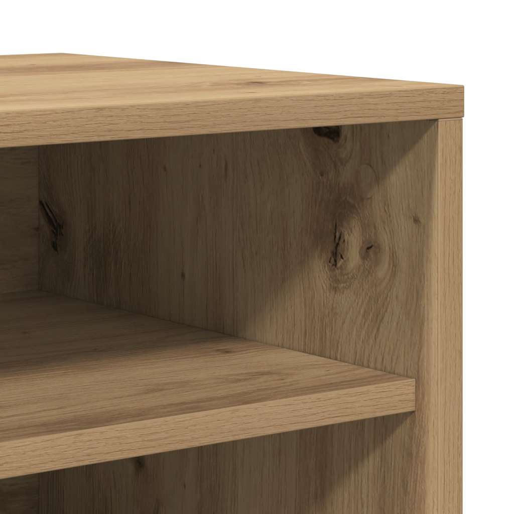 Shoe Cabinets 2 pcs Artisan Oak 32x35x70 cm Engineered Wood