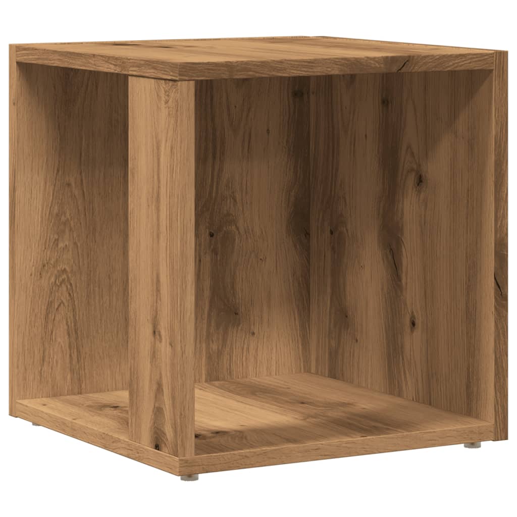 vidaXL Side Table Artisan Oak 33x33x34 cm Engineered Wood