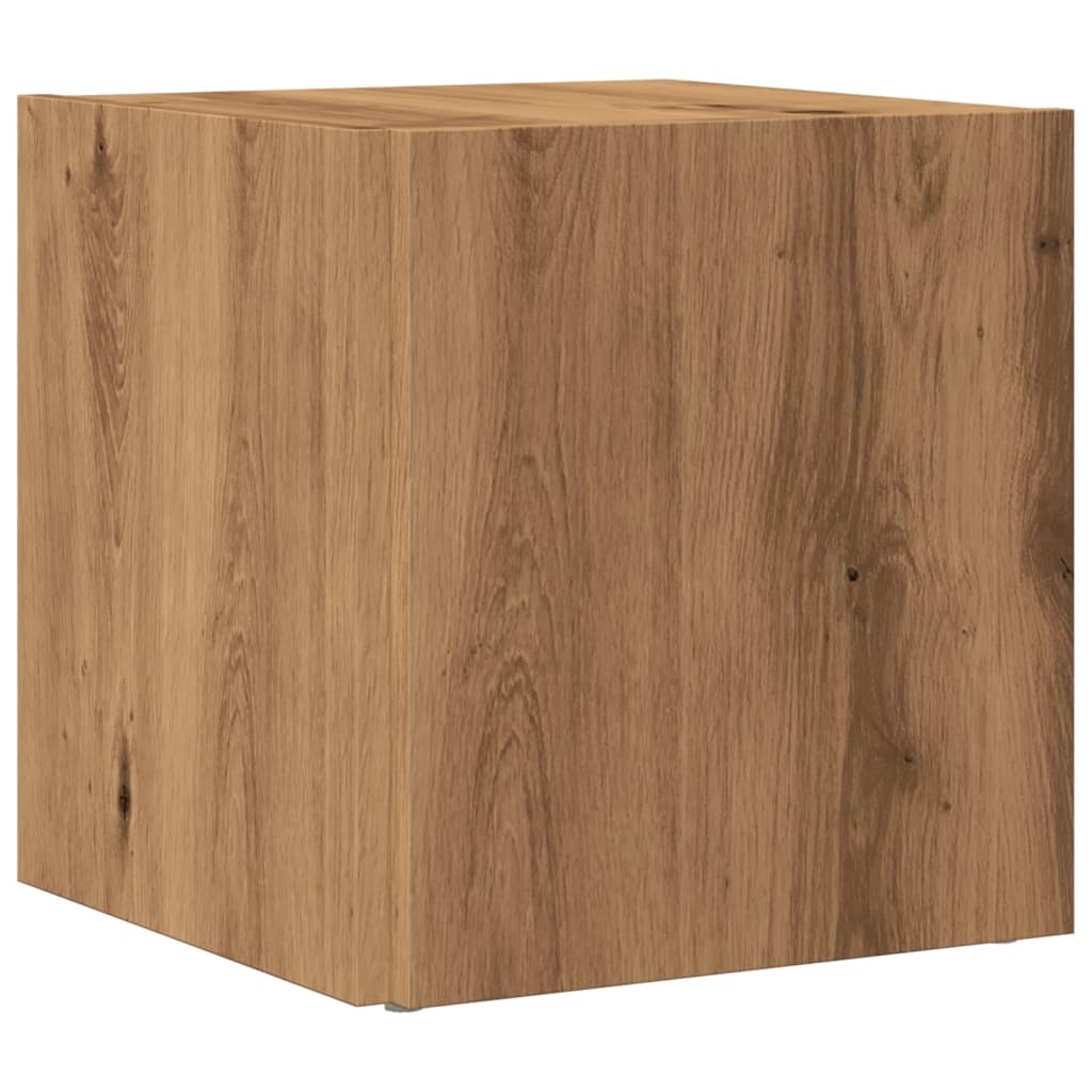 vidaXL Side Table Artisan Oak 33x33x34 cm Engineered Wood