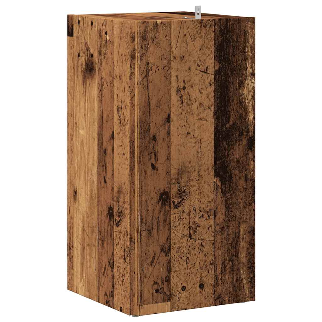 Corner Cabinet Old Wood 33x33x67 cm Engineered Wood