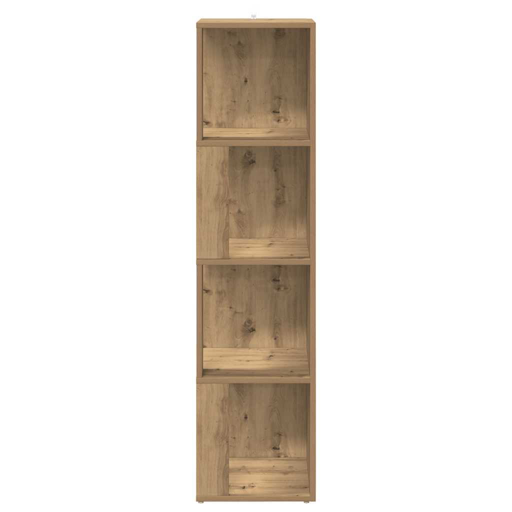 Corner Cabinet Artisan Oak 33x33x132 cm Engineered Wood
