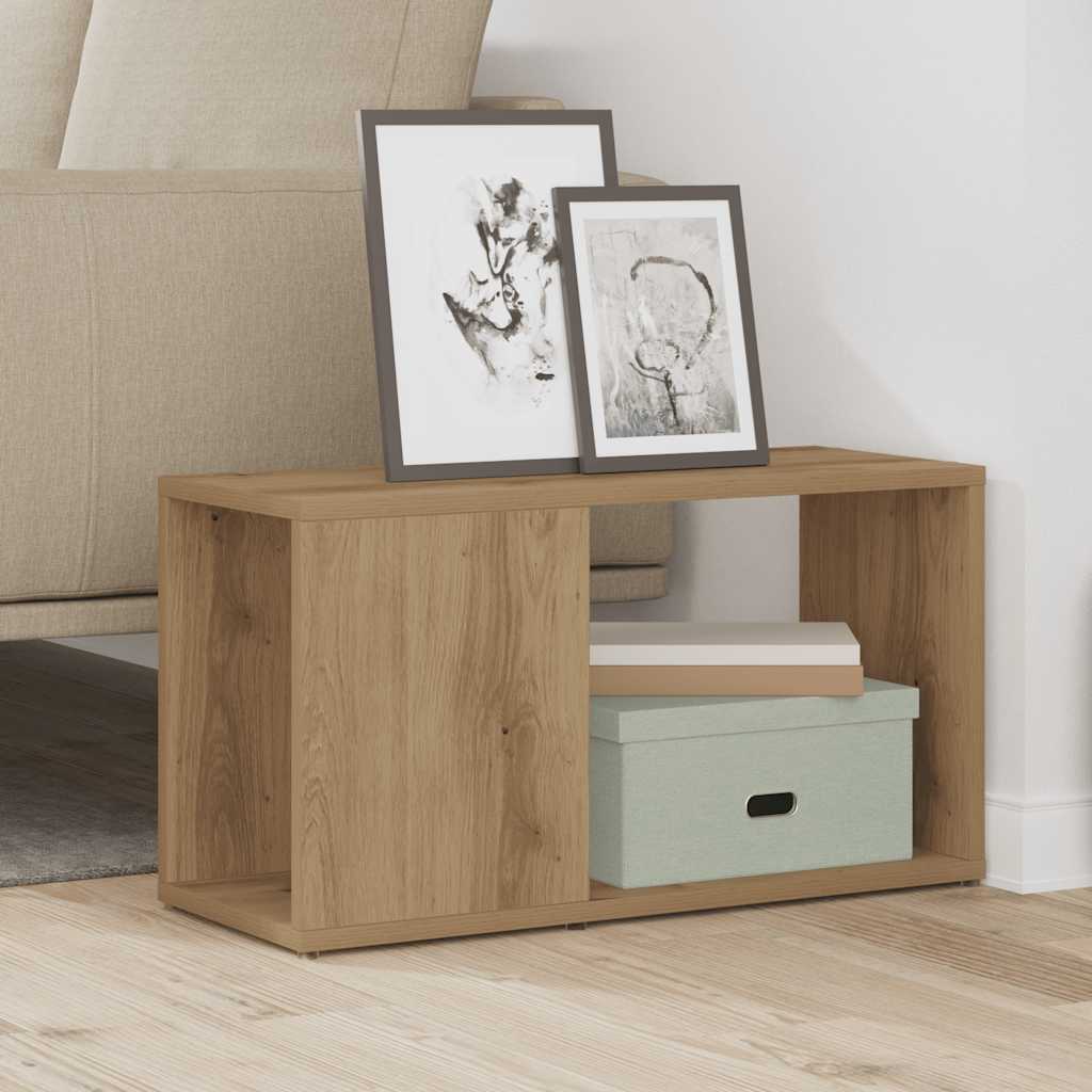 TV Cabinet Artisan Oak 60x24x32cm Engineered Wood