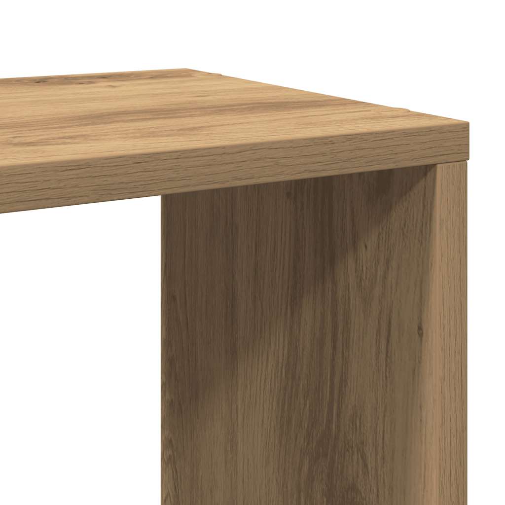 TV Cabinet Artisan Oak 60x24x32cm Engineered Wood