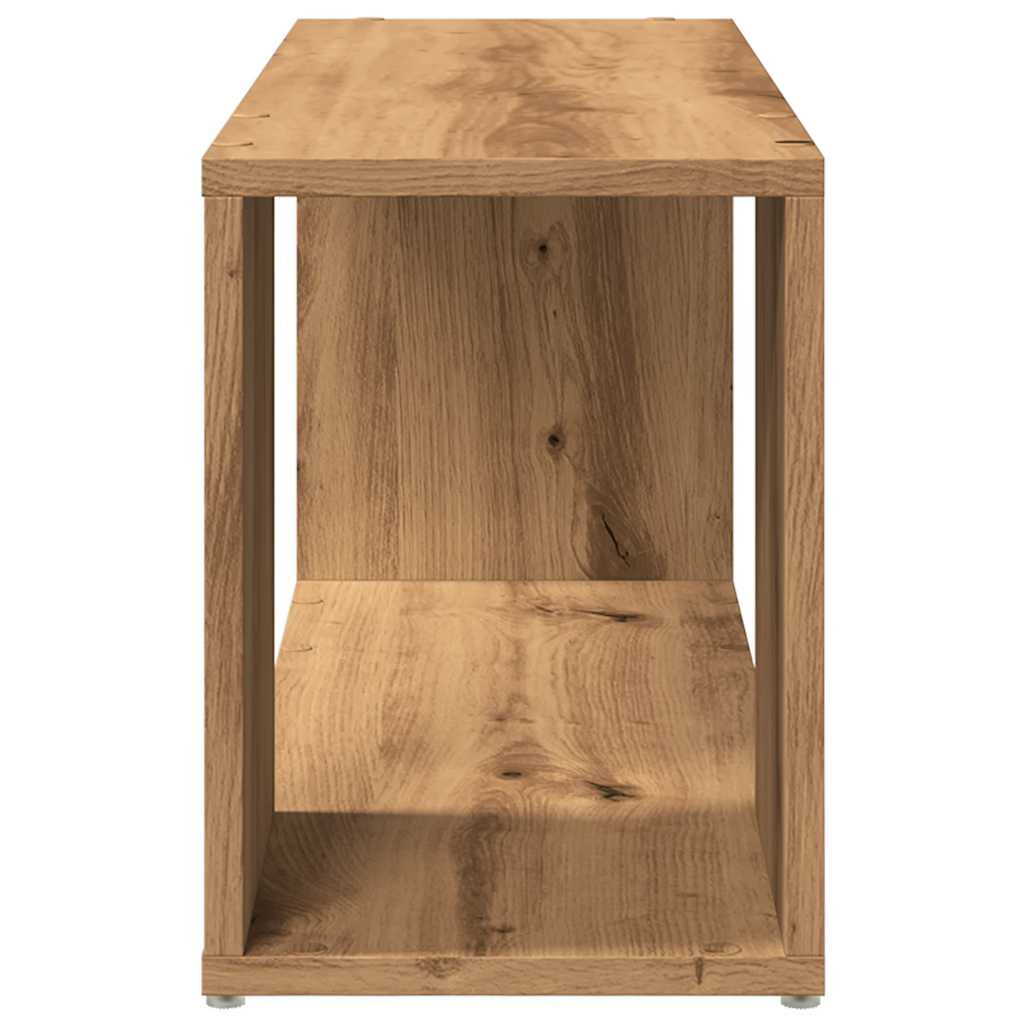 TV Cabinet Artisan Oak 80x24x32cm Engineered Wood