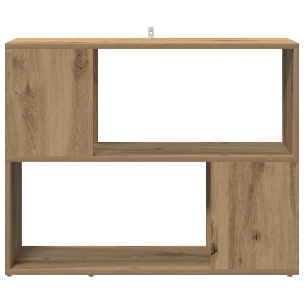 Book Cabinet/Room Divider Artisan Oak 80x24x63 cm