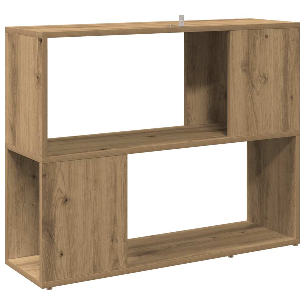 Book Cabinet/Room Divider Artisan Oak 80x24x63 cm