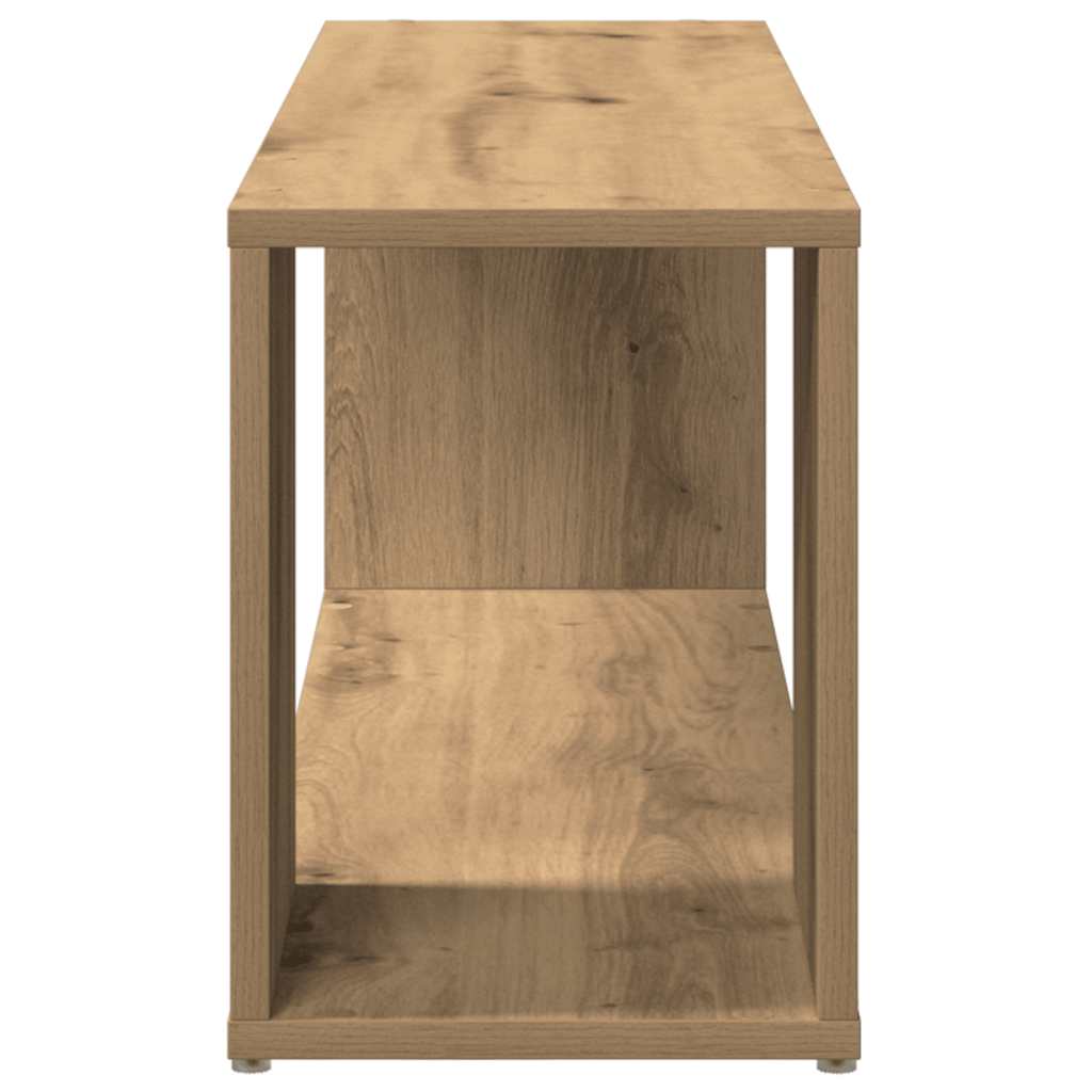 TV Cabinet Artisan Oak 100x24x32 cm Engineered Wood