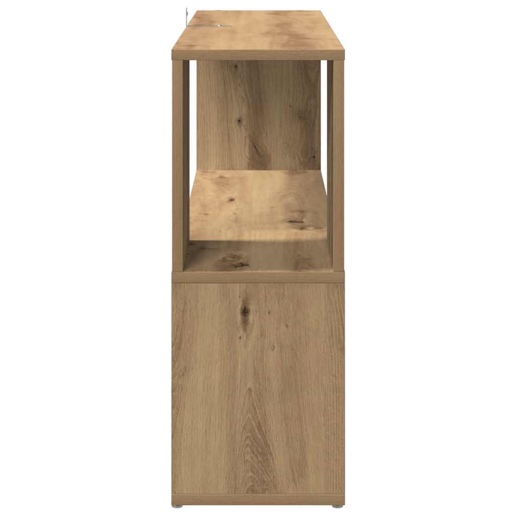 Book Cabinet Artisan Oak 100x24x63 cm Engineered Wood