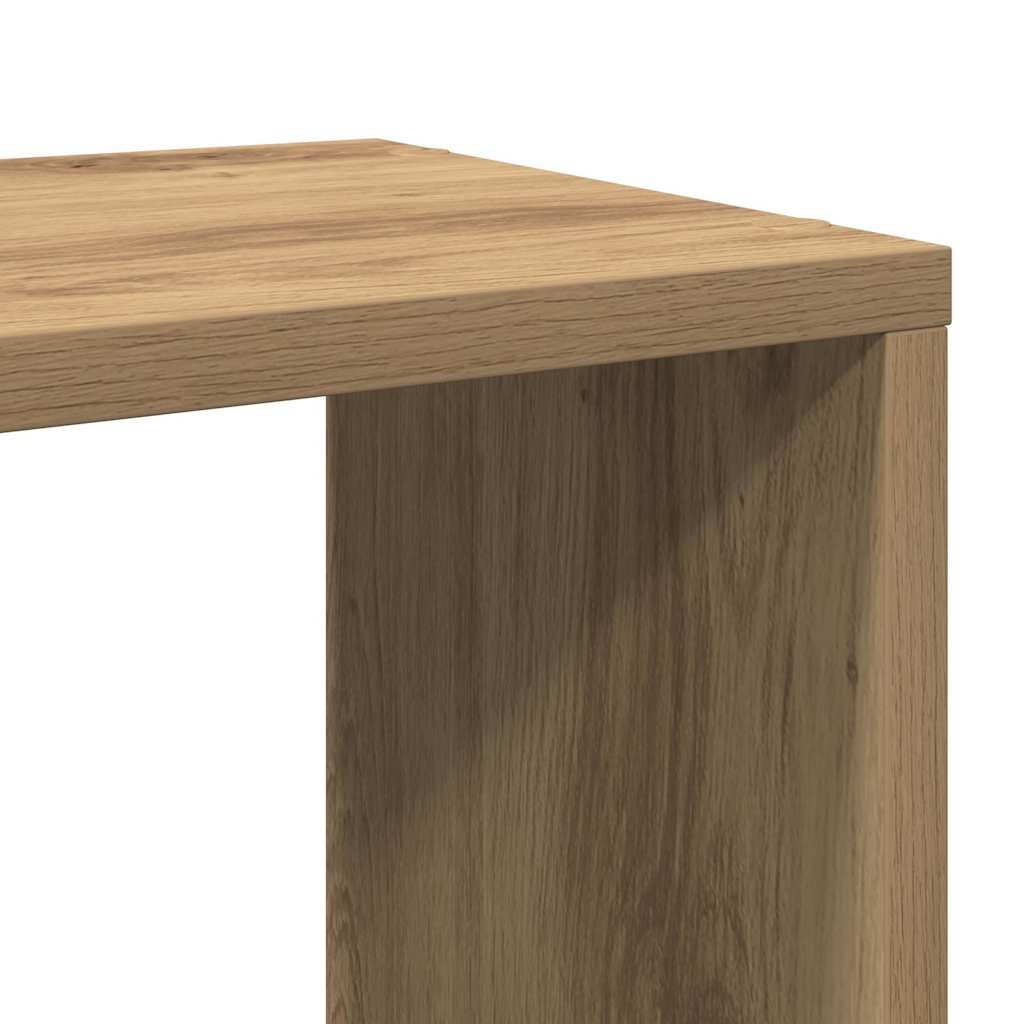 Book Cabinet Artisan Oak 100x24x63 cm Engineered Wood