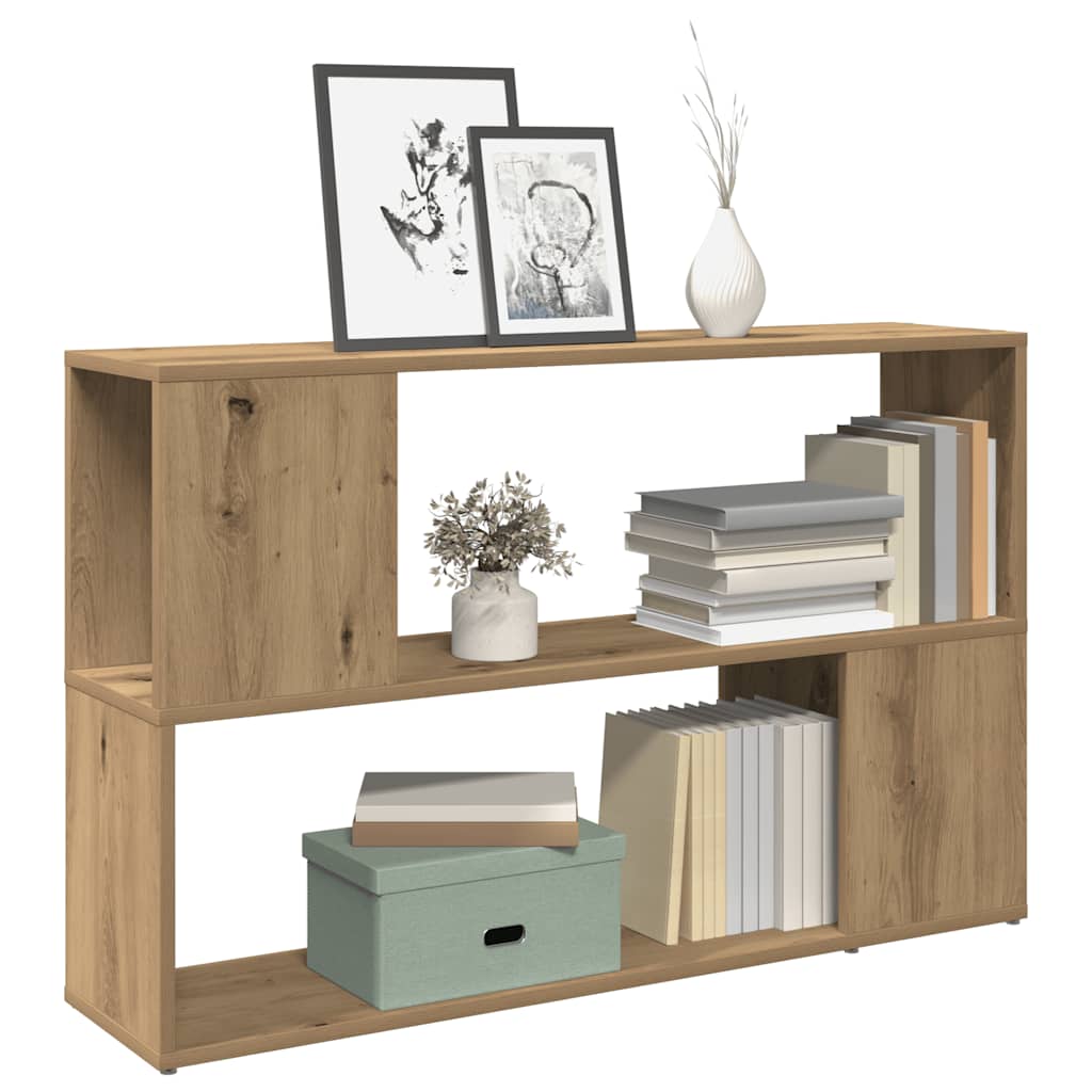 Book Cabinet Artisan Oak 100x24x63 cm Engineered Wood
