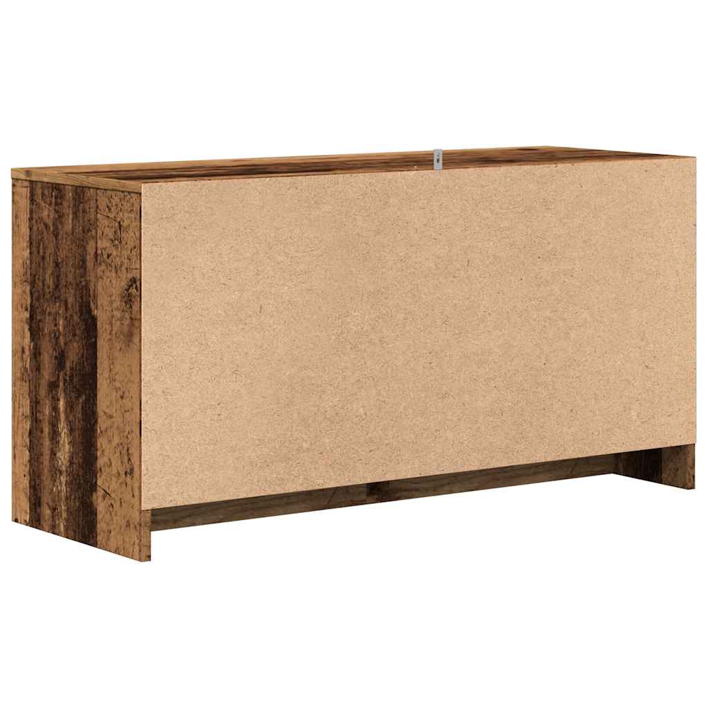 TV Cabinet Old Wood 102x37,5x52,5 cm Engineered Wood