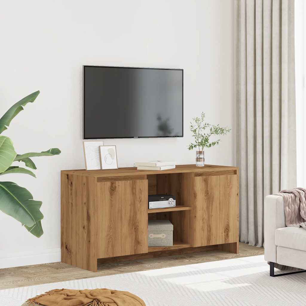 TV Cabinet Artisan Oak 102x37,5x52,5 cm Engineered Wood