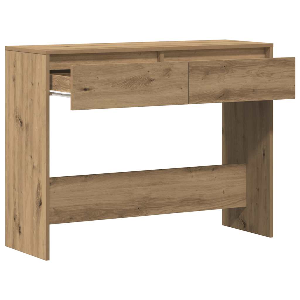 Console Table Artisan Oak 100x35x76,5 cm Engineered Wood