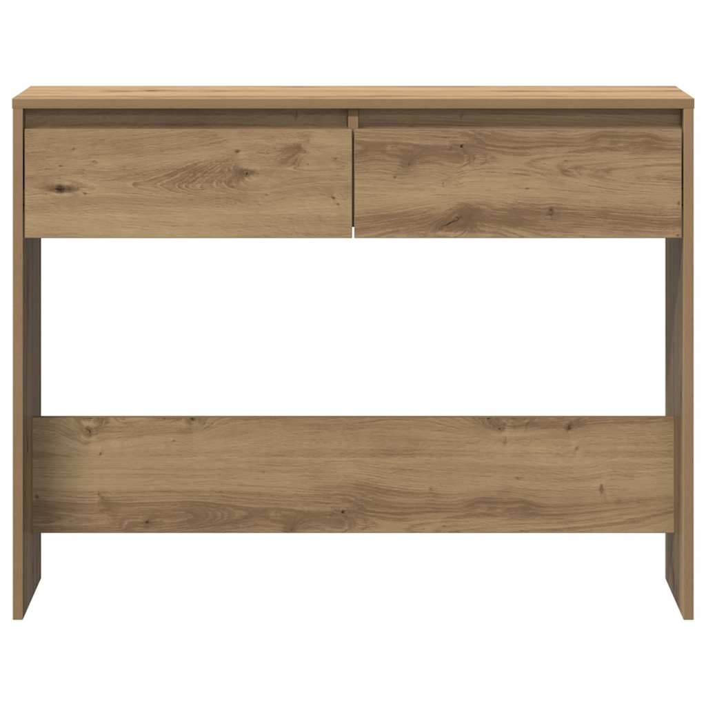 Console Table Artisan Oak 100x35x76,5 cm Engineered Wood