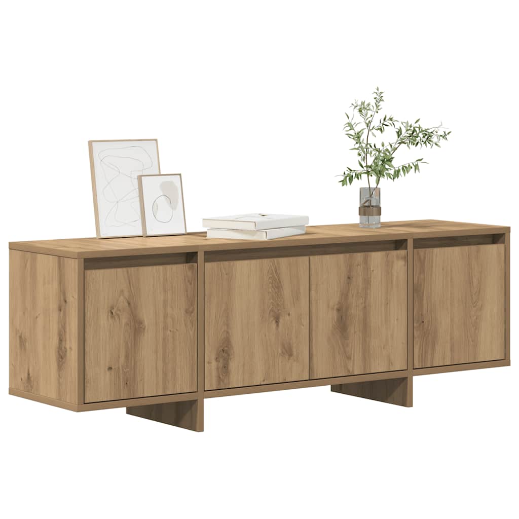 TV Cabinet Artisan Oak 120x30x40.5 cm Engineered Wood