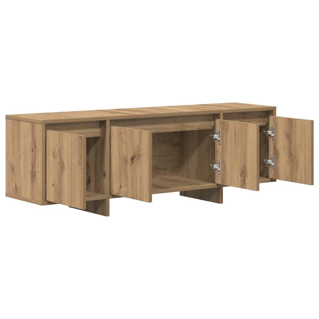 TV Cabinet Artisan Oak 120x30x40.5 cm Engineered Wood