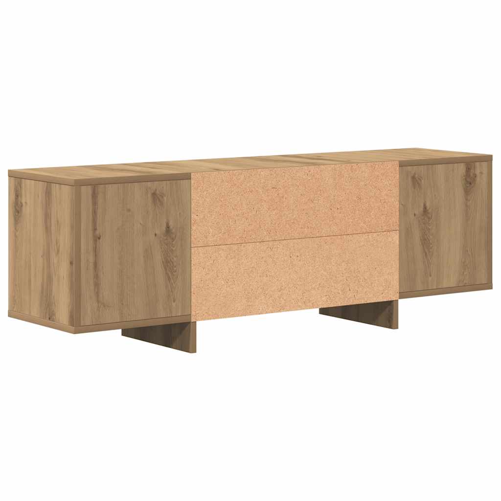 TV Cabinet Artisan Oak 120x30x40.5 cm Engineered Wood