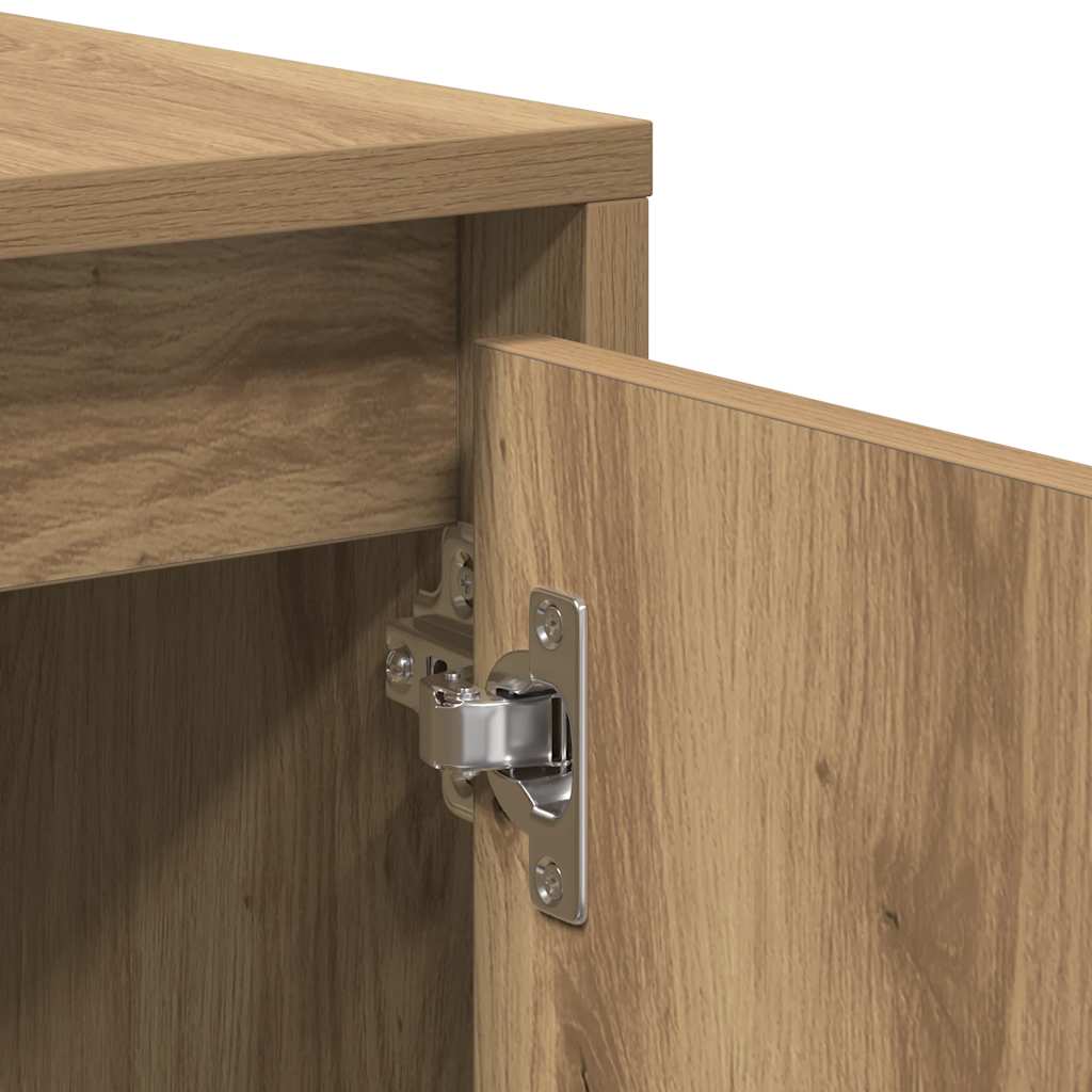 TV Cabinet Artisan Oak 120x30x40.5 cm Engineered Wood