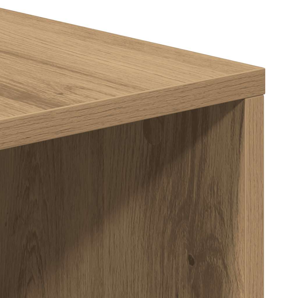 TV Cabinet Artisan Oak 130x35x50 cm Engineered Wood