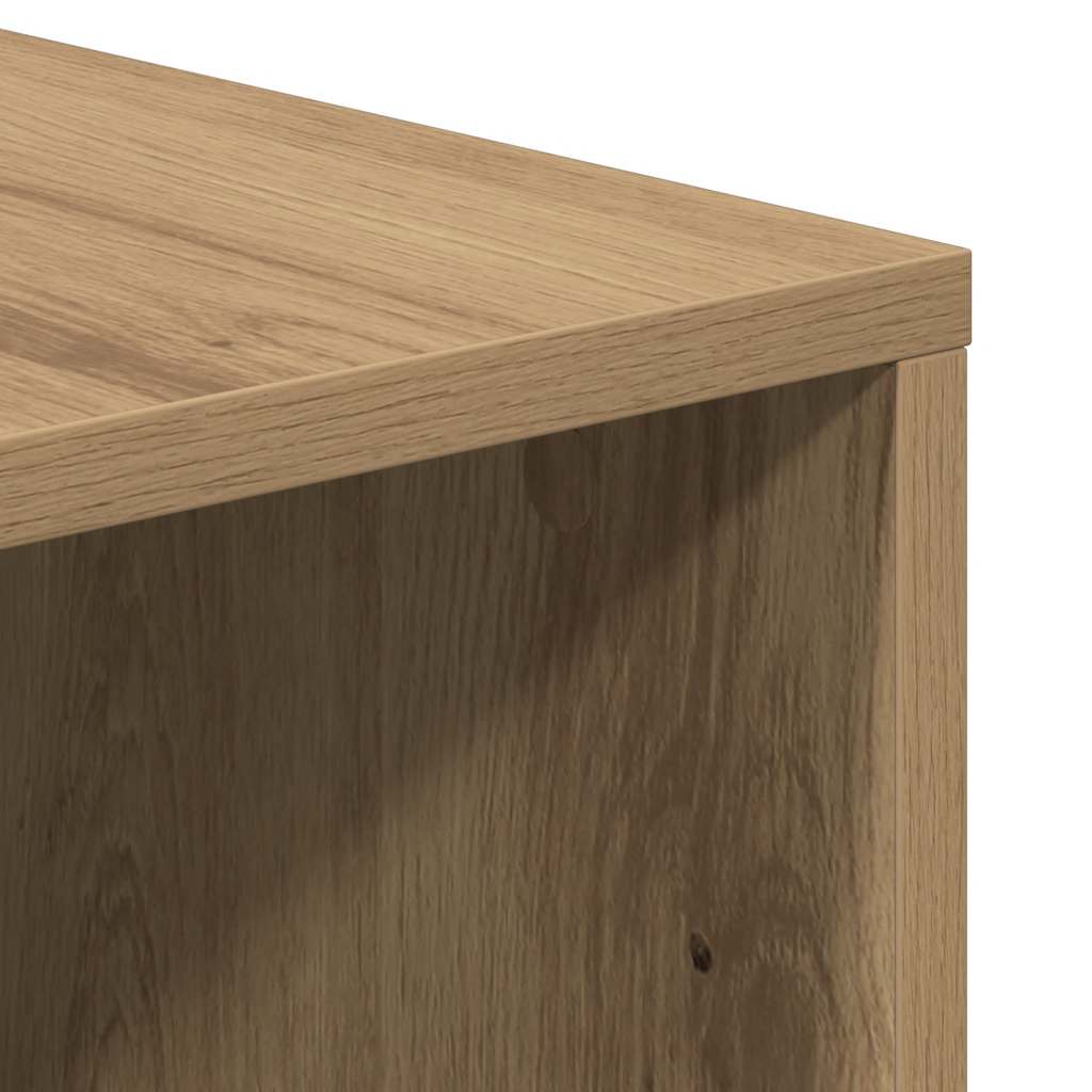 TV Cabinet Artisan Oak 130x35x50 cm Engineered Wood