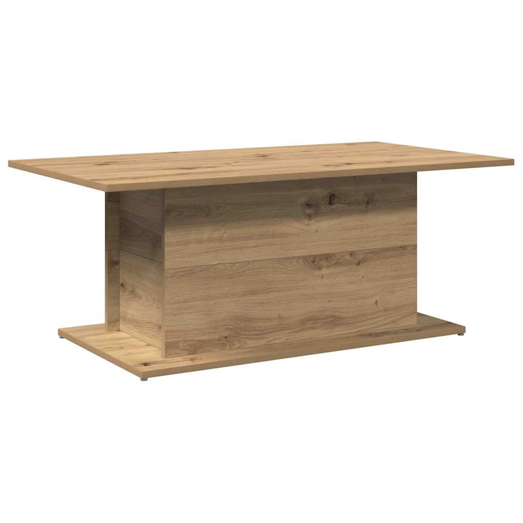 Coffee Table Artisan Oak 102x55,5x40 cm Engineered Wood