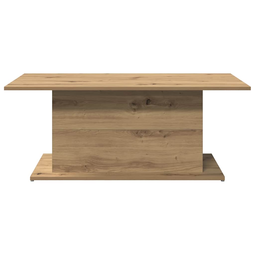 Coffee Table Artisan Oak 102x55,5x40 cm Engineered Wood