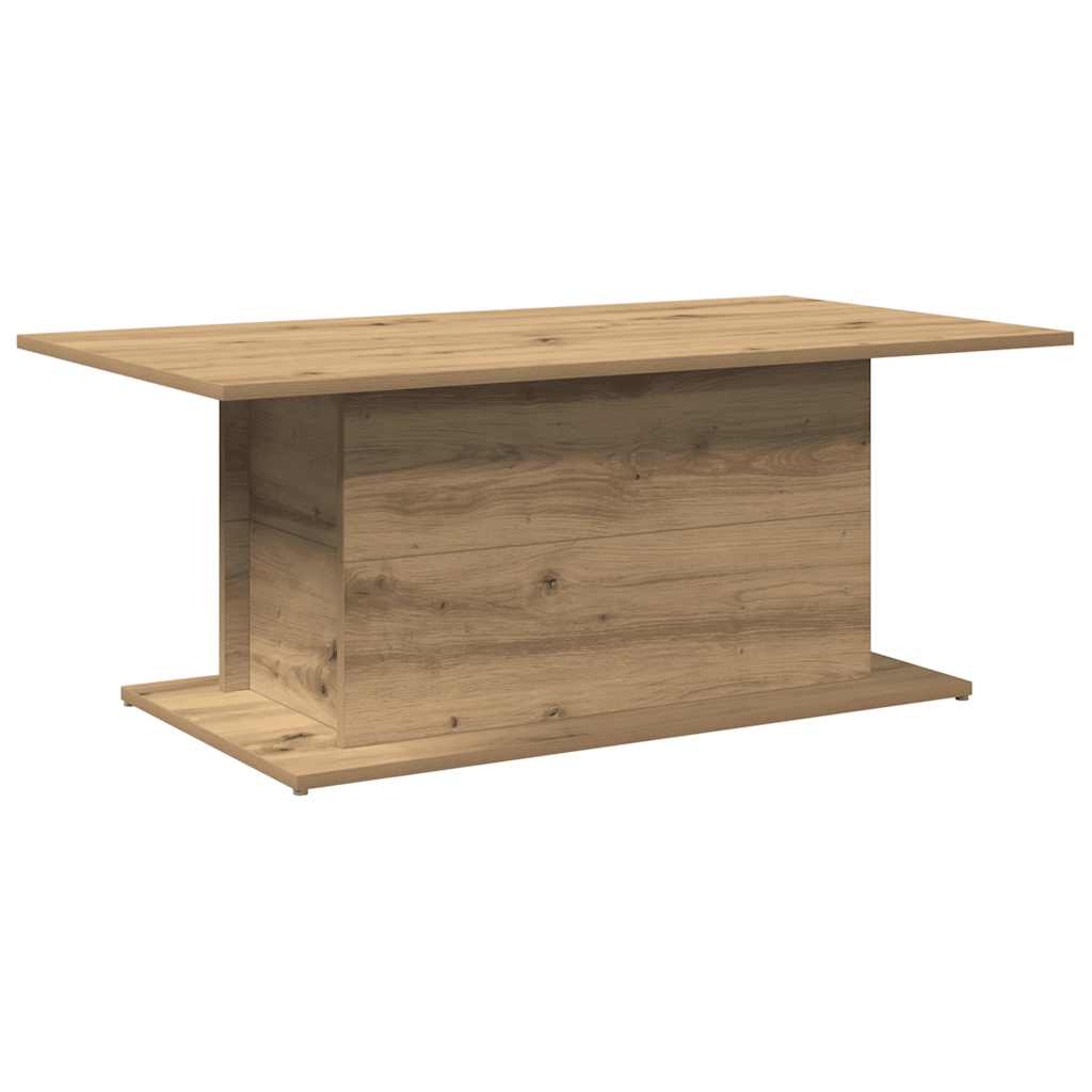 Coffee Table Artisan Oak 102x55,5x40 cm Engineered Wood