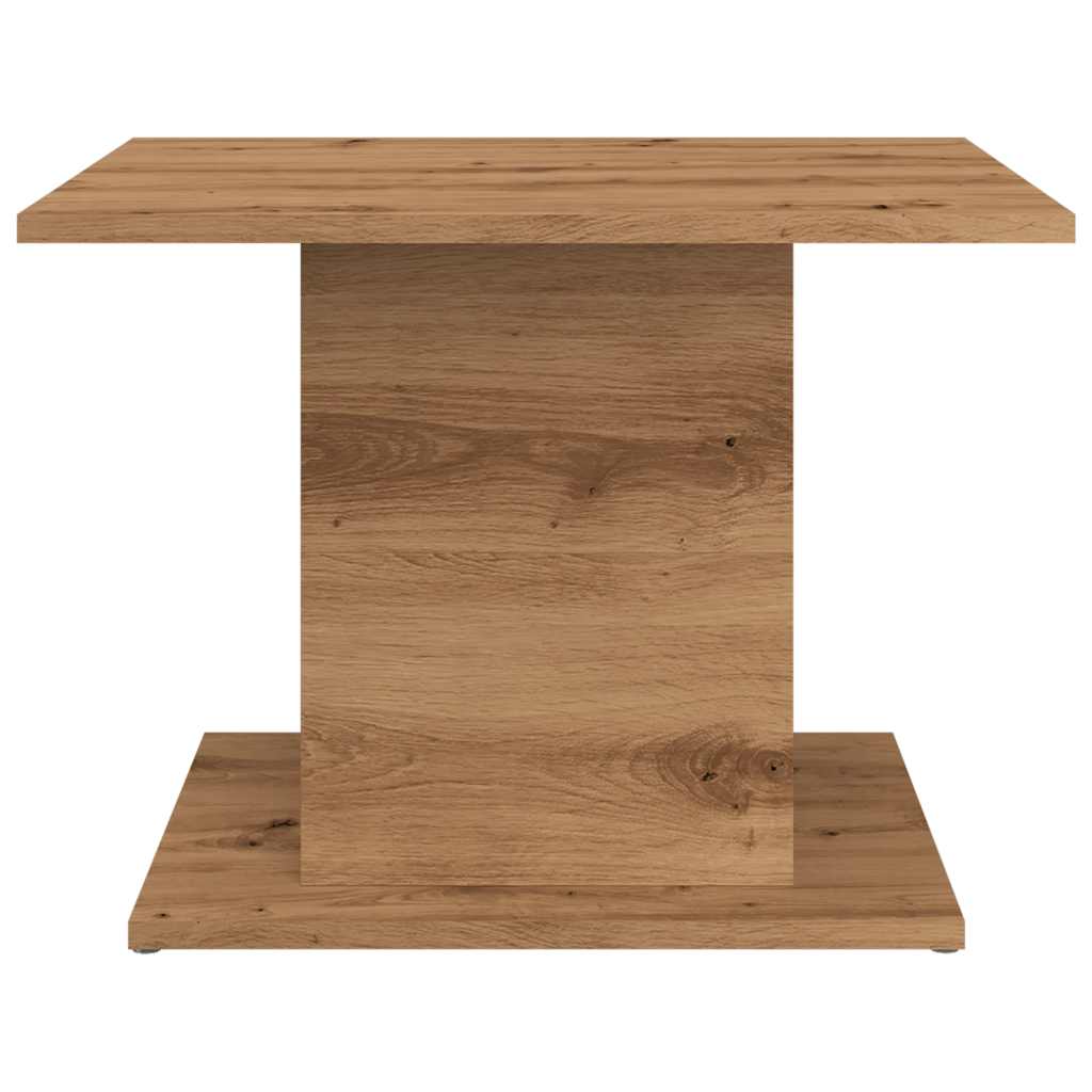 Coffee Table Artisan Oak 55,5x55,5x40 cm Engineered Wood