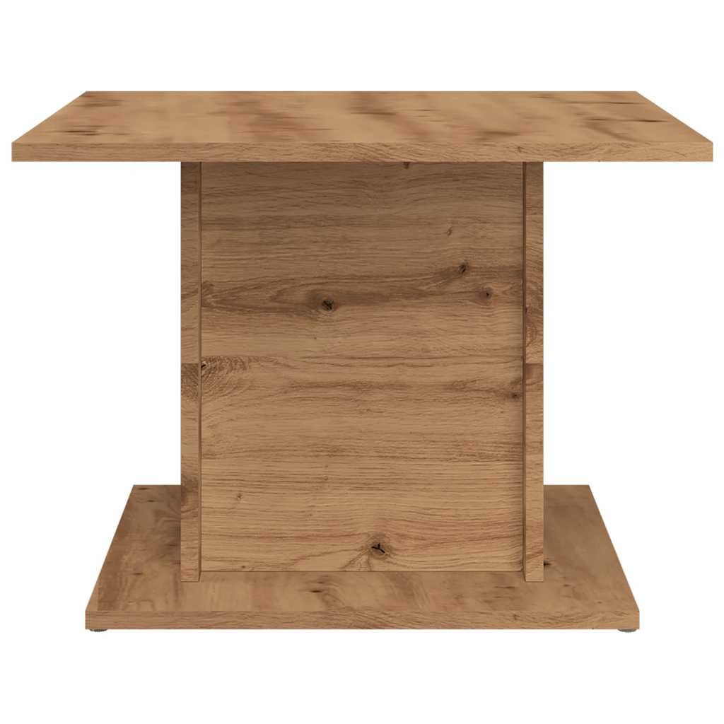 Coffee Table Artisan Oak 55,5x55,5x40 cm Engineered Wood